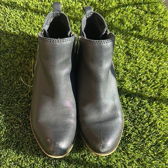 Lucky Brand Black Ankle Boots Women’s Size 7 1/2 - Picture 1 of 6